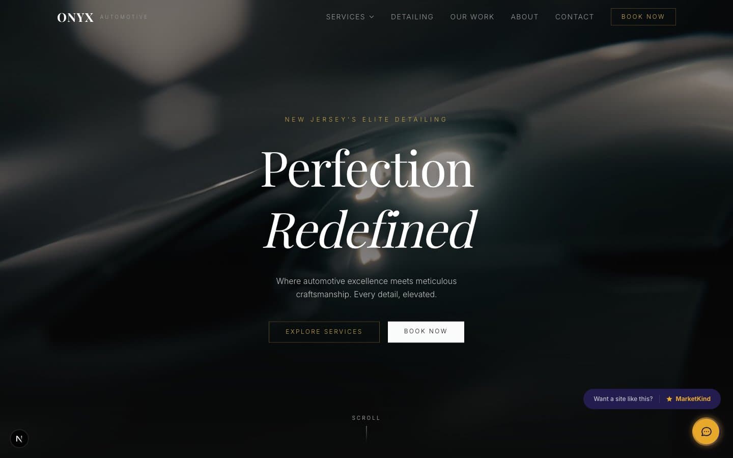 Onyx Automotive website demo